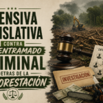 Ofensiva legislativa contra el entramado criminal detras de la deforestación